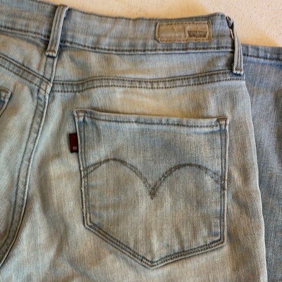 Wedgie Vintage LEVI JEANS bold curve skinny mid rise 28x30 - Picture 9 of 10